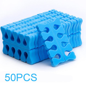 50pcs EVA Pink Heart <b>Toe</b> <b>Separators</b> Soft Breathable Nail <b>Separator</b> Splitter for Manicure Pedicure Salon Tools - Product Image 3
