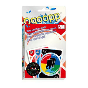 112 Pezzi Gioco di Carte QQOOPP in Carta Spessa per Bambini, Gioco di Poker Giocattolo Senza Pietà, Giochi da Tavolo Classici per Famiglia - Product Image 6