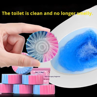 Tablettes nettoyantes automatiques pour cuvettes de toilettes, désodorisant solide parfumé, élimination efficace des odeurs, nettoyant pour réservoir de toilettes à poser dans la cuvette pour salle de bain