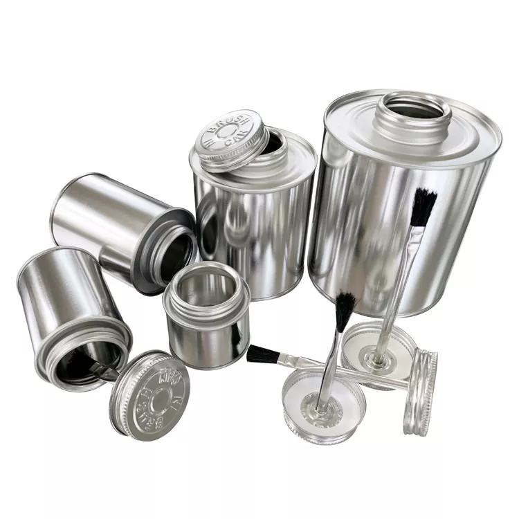 20 Litre Round Metal Tin with