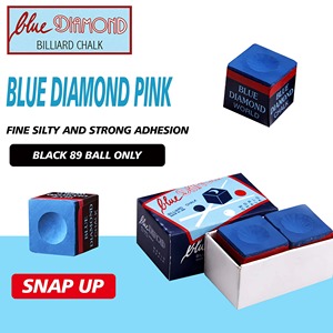 Bloque de tiza Blue Diamond para tacos de billar, snooker, con tiza fina y suave, de fuerte adherencia - Product Image 1