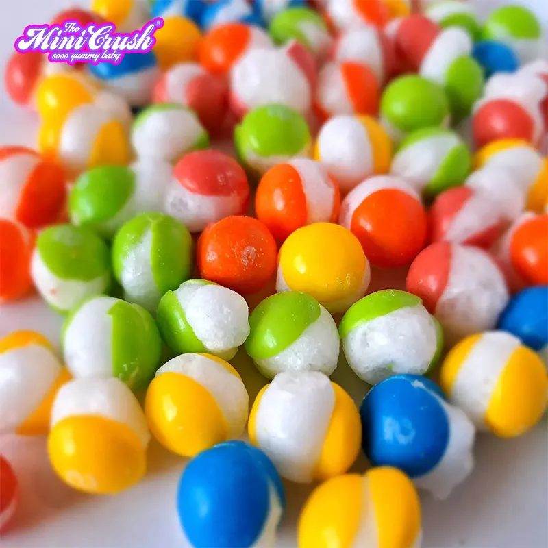Bonbons Minicrush bonbons collations gélifiés lyophilisés