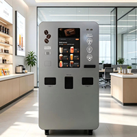Machine à café entièrement automatique, du grain à la tasse, économique, commerciale, pour les startups, les petites entreprises, les bureaux