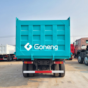 Camion benne basculante Sinotruck Howo d'occasion 25 tonnes 30 tonnes 6x4 avec <span class=keywords><strong>grue</strong></span> - Product Image 5