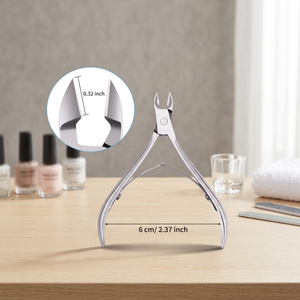 Coupe-ongles professionnel en acier inoxydable, style classique OEM, ouverture de mâchoire de 15 mm, lame incurvée, durable - Product Image 5
