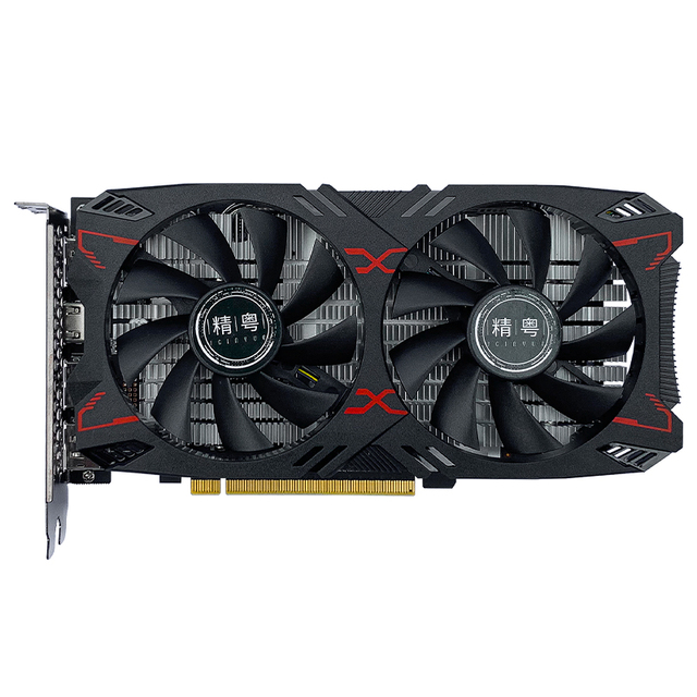 JGINYUE GTX 1060 1060TI 8GB DVD-RW Video Card for Workstation and Desktop Computers with 8pin Interface and Stackable Design