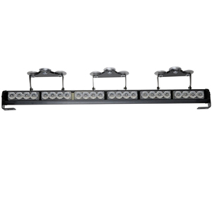 Biaochi Nouvelle barre lumineuse LED ultra-lumineuse 12V 68cm 26" en alliage d'aluminium + PC, boîtier noir, pare-brise, Accord, Wrangler - Product Image 2