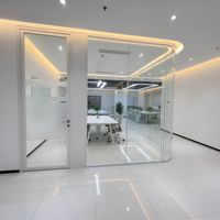 Maîtrise acoustique : Système de cloison modulaire à double vitrage de 120 mm |   Mur insonorisé robuste pour centres commerciaux et salles de divertissement