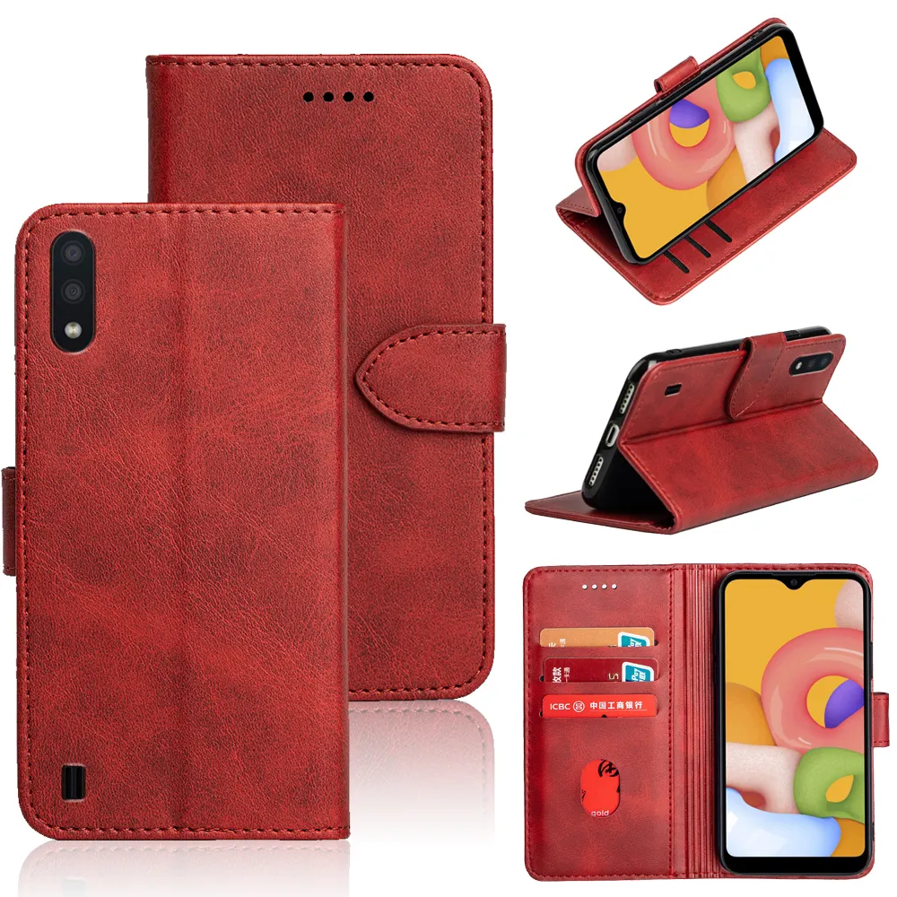 Capa tipo carteira de couro com flip, para samsung galaxy s20 s21 s22 plus ultra plus fe s10 s9 note 20 10 a32 a22 a52 a72