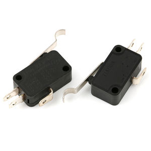 สวิตช์ไฟฟ้าขนาดเล็กสีดำพร้อมคันโยกสวิตช์ล็อกสวิตช์จำกัดขนาด250V - Product Image 2