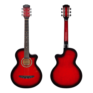 6 Dây Đàn Guitar Acoustic 38Inch Độ Bóng Cao Đầy Màu Sắc Cho Người Mới Bắt Đầu Bán Sỉ Nhạc Cụ Tùy Chỉnh Trung Quốc - Product Image 4