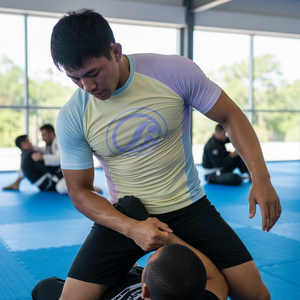Camiseta de Compresión para Jiu Jitsu y MMA, Diseño Personalizado con Transferencia Térmica, para Fisicoculturismo, Fitness, Modelo 2025 Edge Force - Product Image 3