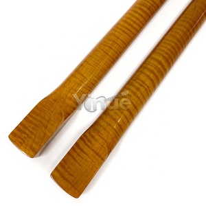 左手21品烤漆虎焰枫木ST电吉他琴颈，枫木指板，光面处理 - Product Image 2