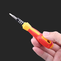 Jeu de tournevis interchangeables de précision compact 30 pièces, 30-en-1, taille de poche, outil de réparation DIY pour la maison