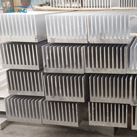 JUNYANG Alu fabricant personnalisé CNC 6061 6063 alliage profil CPU électronique LED aluminium extrudé dissipateur de chaleur