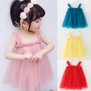 Verano niños diseño Normal Rosa flor patrón sin mangas Vintage Hada bebé niña vestido Floral - Product Image 6