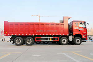 二手一汽解放400马力375马力6x4 8.3米重型自卸车条件自卸车施工低价出售 - Product Image 5