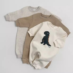 Tutina per Neonati Unisex in Bambù Lavorato a Maglia, 3-12 <span class=keywords><strong>Mesi</strong></span>, <span class=keywords><strong>2</strong></span> Anni, Autunno, Alta Qualità, CPC CE, Manica Lunga, OEM ODM - Product Image 1