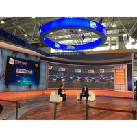 Pantalla Led de estudio VFX XR, 7680hz, motor irreal, 3D, VR, inmersiva, a todo Color, para interior, P2.6, producción Virtual