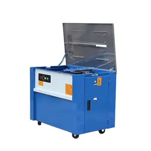 Carton Box Wrapping Machine Tyre Cable Manual Baling Machine Semi Automatic Strapping Machine Single Motor