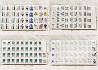 2026 Golf Master Ensemble de Mahjong Version Américaine 160 Tuiles de Mahjong en Acrylique Collection Élégante Jeu de Société Divertissement pour Adultes