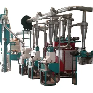 Corn flour milling complete set of equipment 10tpd maize flour mill machine