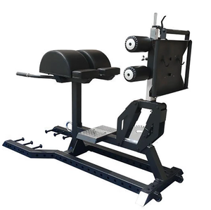 Machine <span class=keywords><strong>GHD</strong></span> (Glute Ham Developer) à charge par <span class=keywords><strong>plaques</strong></span>, réglable, avec système de fixation rapide et supports de sangles, pour entraînement de force commercial en salle de sport - Product Image 4