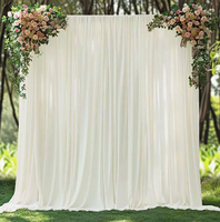 Tissu de fond de scène en spandex extensible, sans plis, à fort effet drapé, pour décoration d'événements