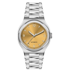 Women's Minimalist Stainless Steel Automatic Watch Large Dial Custom Logo Waterproof <b>Design</b> Unique New <b>Mechanical</b> - Product Image 2