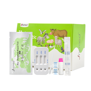 Kit de Prueba Rápida Veterinaria 3 en 1 para ICH, CPV y CDV, Prueba de Antígeno para Distemper, Parvovirus e Influenza Canina - Product Image 2