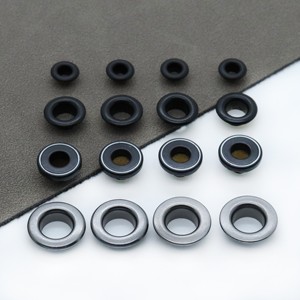 <span class=keywords><strong>Occhielli</strong></span> in ottone rivestiti neri <span class=keywords><strong>per</strong></span> scarpe, - Product Image 2