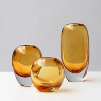 Vases à fleurs en verre soufflé borosilicate RYLAVA, cylindres hauts, hydroponiques, faits à la main, décoration de mariage et de maison, transparents, petits et grands
