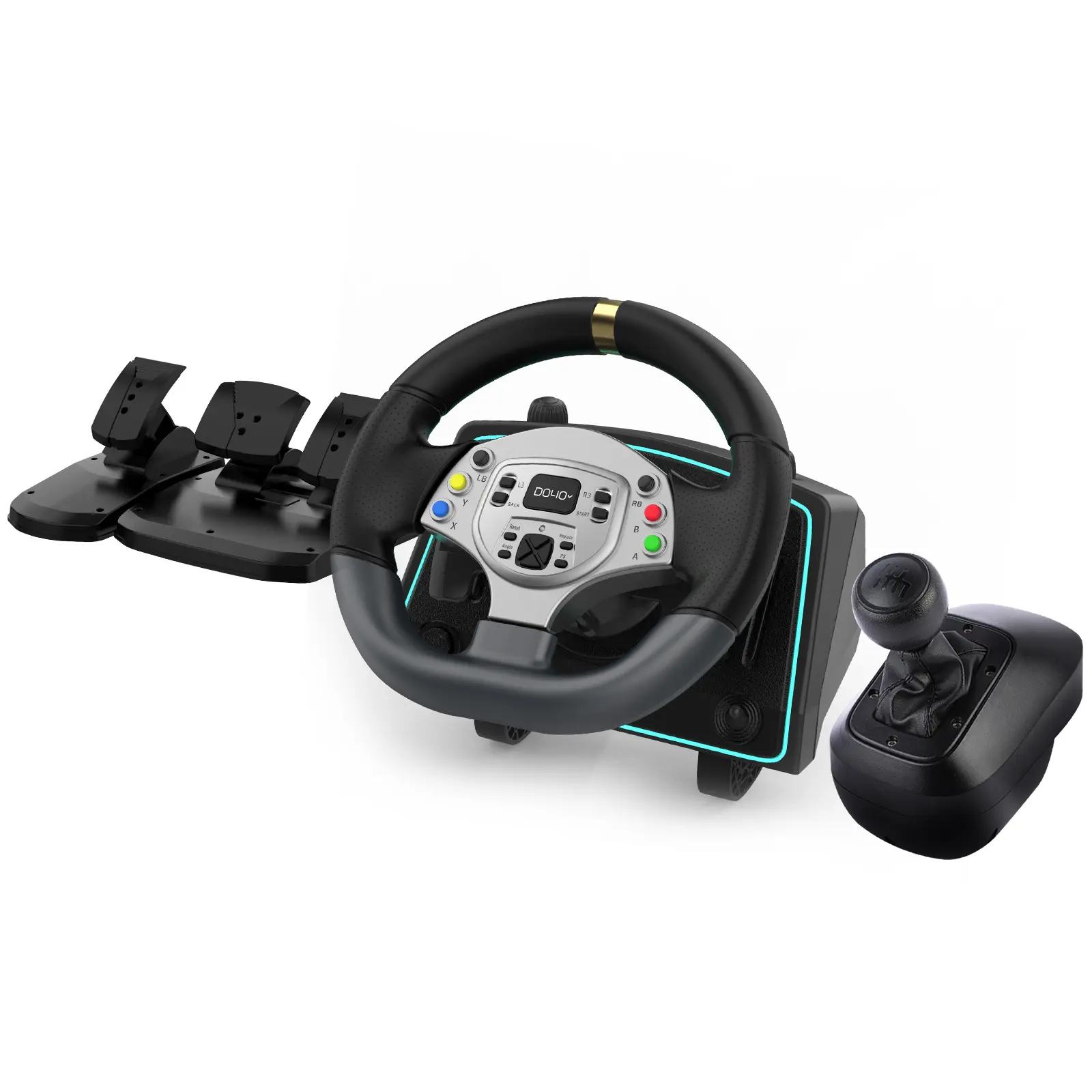 Racing Game Steering Wheel for PC ONE&series/SWITCH Video Game Controller