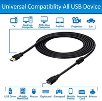 USB 3.0 Extension Cable Type A Male zu Female Extension Cord für USB Keyboard Mouse und Flash Drive und Playstation und Xbox etc