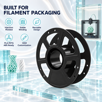 Conteneur d'emballage personnalisé réutilisable en plastique vide pour bobine de filament d'imprimante 3D PLA PETG ABS – Fournisseur OEM ODM