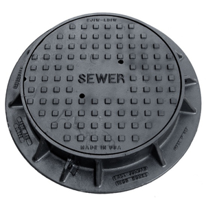 Klantspecifieke 500*600 gietijzeren putdeksel EN124 standaardvorm, duurzaam, hoge druk 400kN, toepassing in wegwaterleidingen - Product Image 2