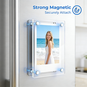 Cadre <span class=keywords><strong>photo</strong></span> magnétique en acrylique transparent pour photos <span class=keywords><strong>Polaroid</strong></span>, Fujifilm Instax - Product Image 4