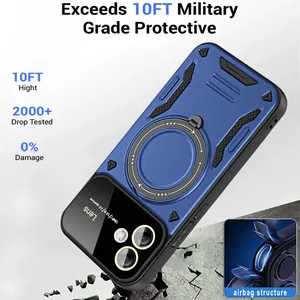 Funda Magnética con Anillo para Teléfono <span class=keywords><strong>Samsung</strong></span> Galaxy A04 A04S A04E, Funda con Carga Inalámbrica para <span class=keywords><strong>Samsung</strong></span> A04 <span class=keywords><strong>S</strong></span> E - Product Image 6