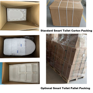 โถสุขภัณฑ์อัจฉริยะ<span class=keywords><strong>แบบ</strong></span>ชิ้นเดียวพร้อมถังเก็บน้ำในตัว ระบบเซ็นเซอร์ชำระล้างอัตโนมัติ พร้อมรีโมทคอนโทรล - Product Image 6