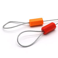 Scellé de câble mécanique jetable en plastique personnalisé WCC101 pour utilisation sur camions et remorques – Scellé de câble de verrouillage