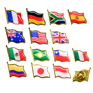 Pin de Solapa con Bandera de Australia y Nueva Zelanda Pintada en Metal para Agitar, Pin de Nueva Zelanda, Insignia Patriótica de Nueva Zelanda, Regalos de Recuerdo - Product Image 2