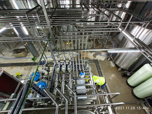 ציוד מערכת RO טיפול במים מתקני התפלה ניידים RO ציוד לטיפול במים למבשלה - Product Image 2