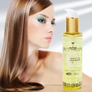 120ml d'huile d'argan + vitamine C + miel huile soyeuse perruques et extensions de cheveux soin quotidien sérum capillaire