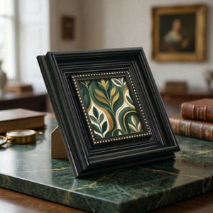 Square European-style Vintage PS Beaded-<strong>Frame</strong> Photo <strong>Frame</strong> 4x4 5x5 6x6 8x8 10x10 12x12 - Product Image 4