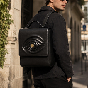 Mochila Multifuncional Unisex para Portátil, de Cuero PU, Ligera, para Viajes de Negocios y Uso Diario - Product Image 1