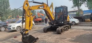 Excelente Excavadora Sany60 Usada, Modelo 2022, Maquinaria Pesada para Construcción, Motor, Bomba de Engranajes, Pocas Horas de Uso, Peso Operativo de 6000 kg - Product Image 5