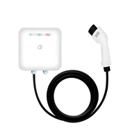 Chargeur mural miniature TARY Factory Outlet pour usage domestique 7KW TYPE1/TYPE2 Prise et charge Gbt
