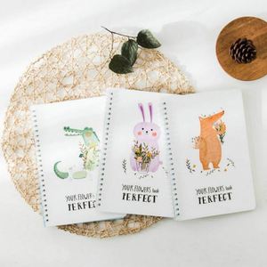 Nouveau cahier d'exercices pour étudiants 2024, couverture en papier, personnalisable, reliure spirale, impression, 40 feuilles A5 - Product Image 2