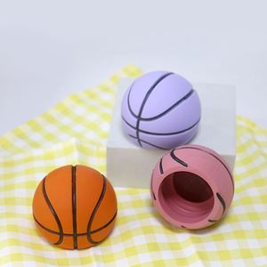 Basketball Design Insulated Tumbler Lid Food-Grade <b>Silicone</b> Reusable Leak-Proof Cup Cover Non-Slip Heat Resistant Drinkware - Product Image 4