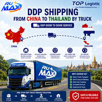 Service d'expédition DDP le moins cher de Chine vers la Thaïlande pour les cosmétiques liquides, les produits de batterie et les marchandises surdimensionnées